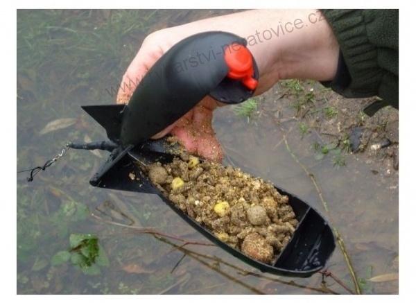 SPOMB - krmná raketa velká Bait Rocket černá