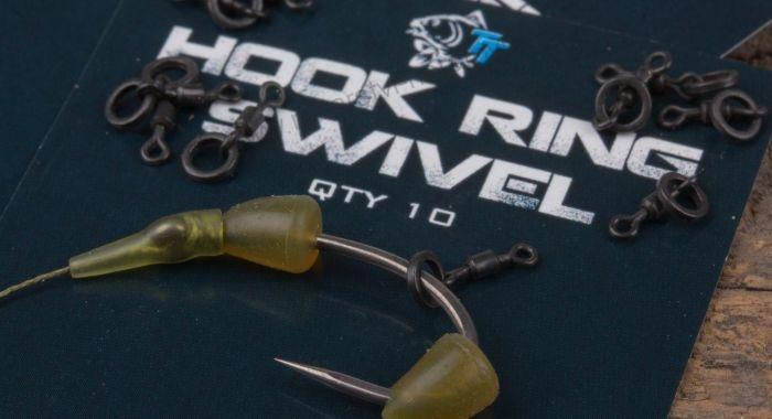 Nash Obratlík Hook Ring Swivel 10ks