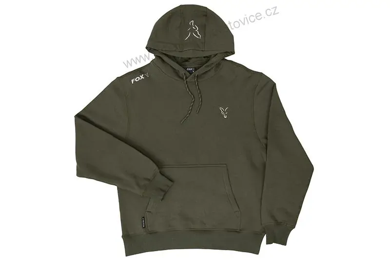Fox Mikina Collection Green Silver Hoodie - M