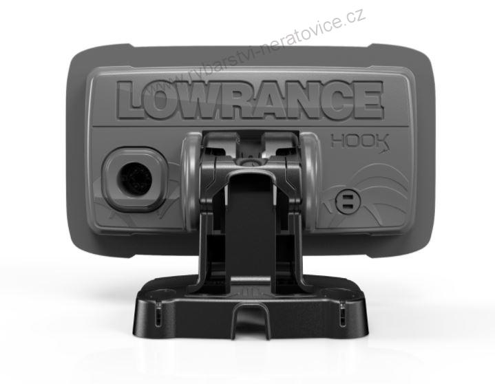 Lowrance Echolot Hook² 4X GPS se Sondou Bullet Skimmer