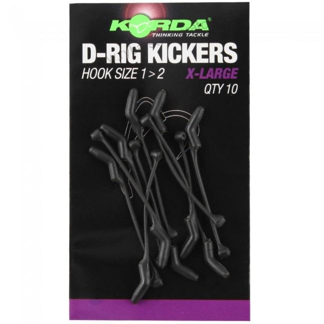 Korda Rovnátka Kickers D Rig Green 10ks - vel. L