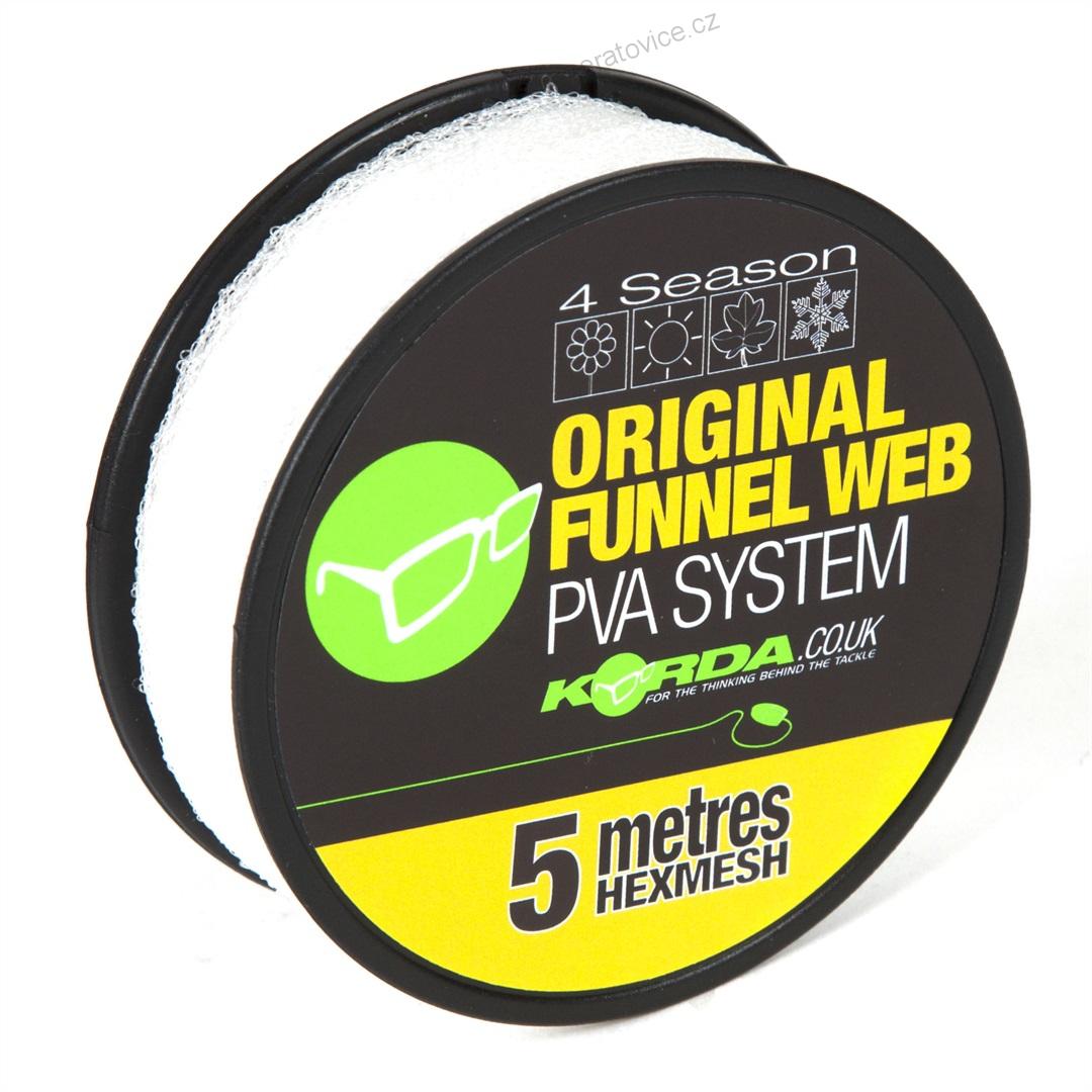 KORDA NÁHRADNÍ PVA PUNČOCHA ORIGINAL FUNNEL WEB PVA SYSTEM MICROMESH 5M - 40mm