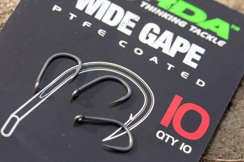 Korda Háčky Wide Gape B - 10ks - bez protihrotu - vel. 4