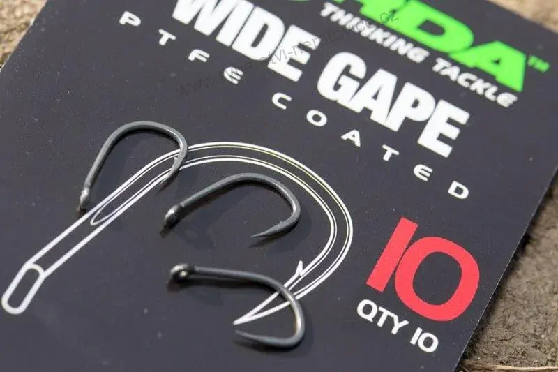 Korda Háčky Wide Gape B - 10ks - bez protihrotu - vel. 6