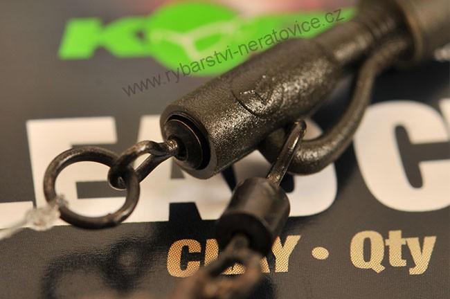 Korda Závěs na olovo Lead Clip Clay 10ks