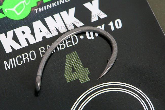 Korda Háčky Krank X 10 ks-Háček 4