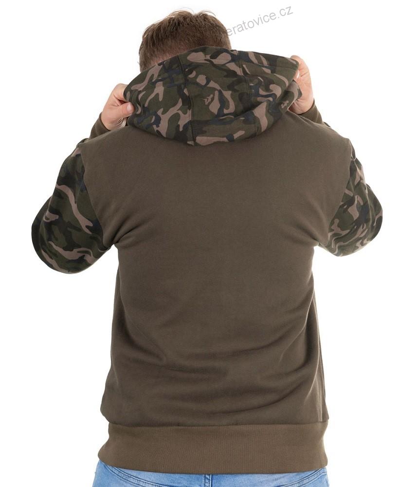 Fox Mikina Khaki Camo Hoody - M