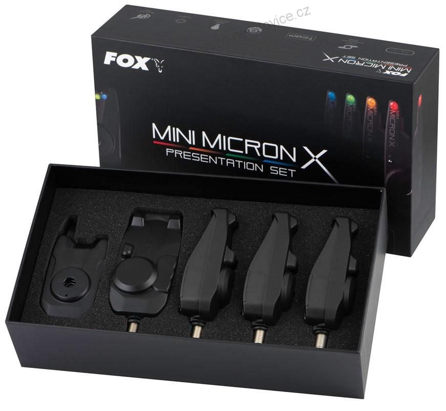 Fox Sada Signalizátorů Mini Micron X Rod Set - 3+1