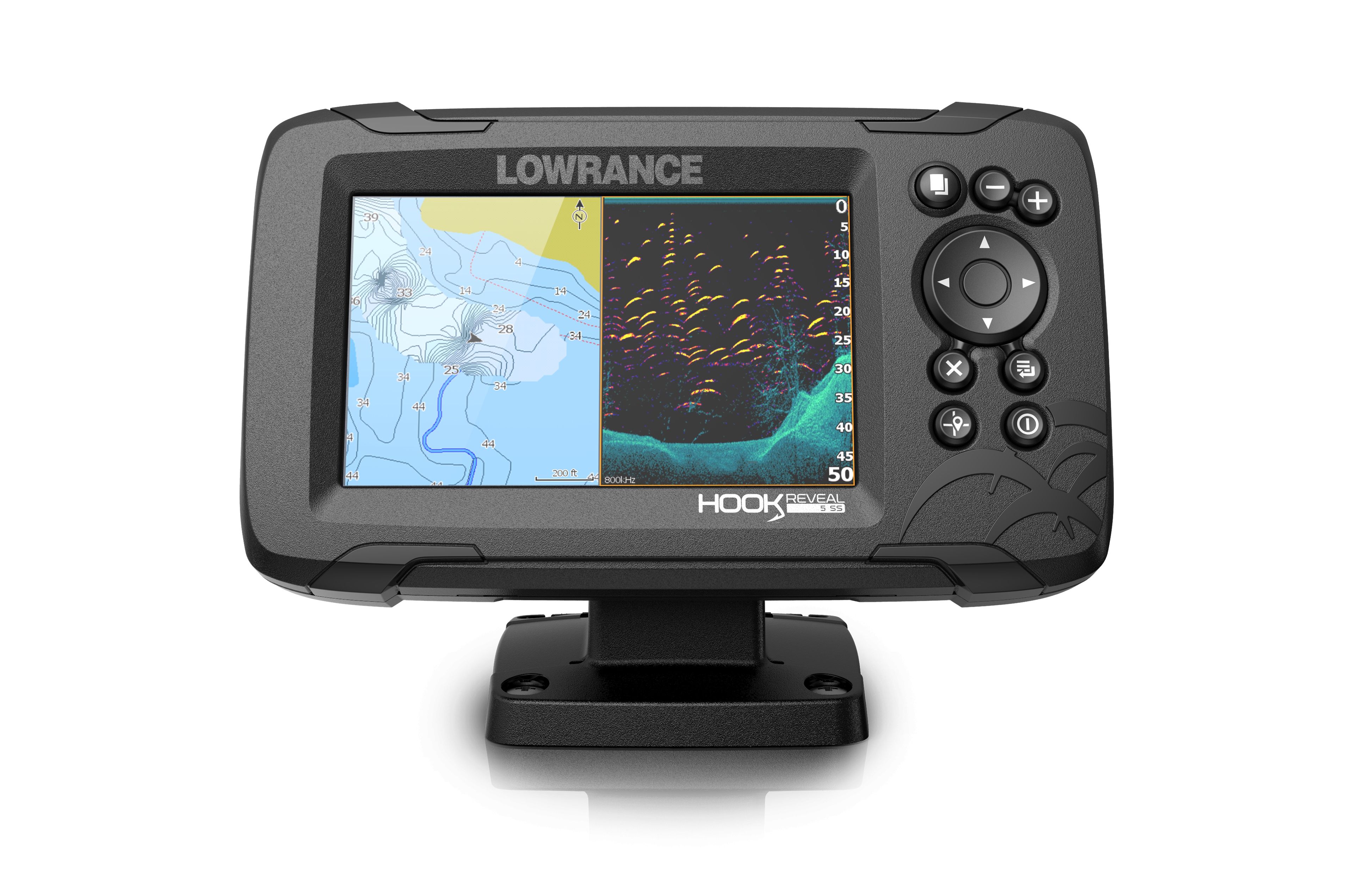 Sonar Lowrance HOOK REVEAL 5 SE SONDOU HDI 50/200 KHZ