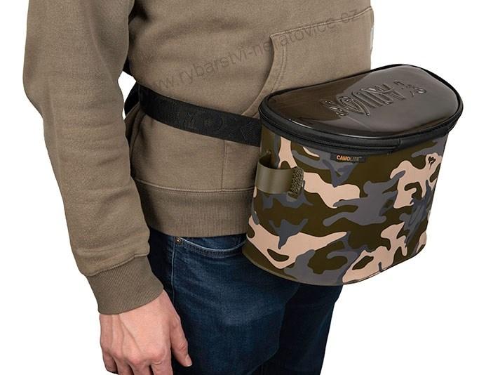 Fox Taška Aquos Camolite Bait Belt - 4 L