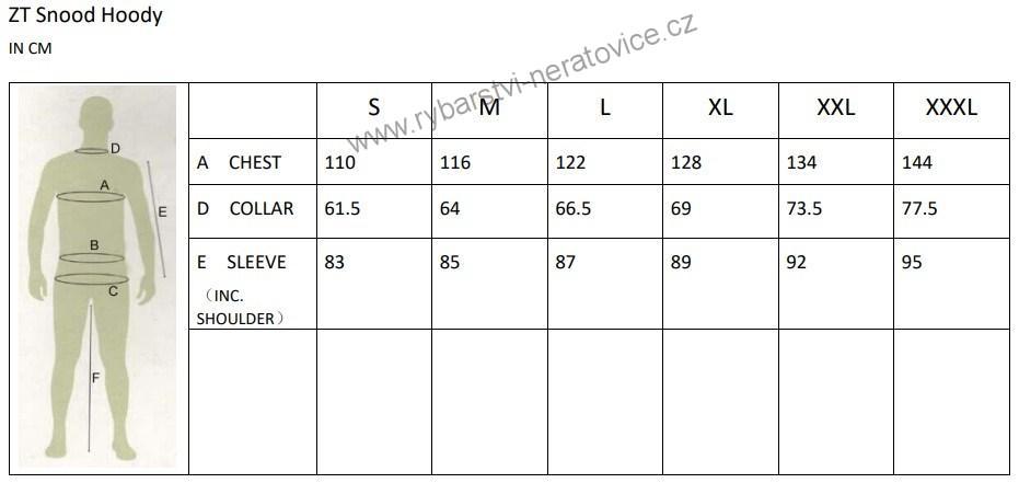 Nash Mikina ZT Snood Hoody - S