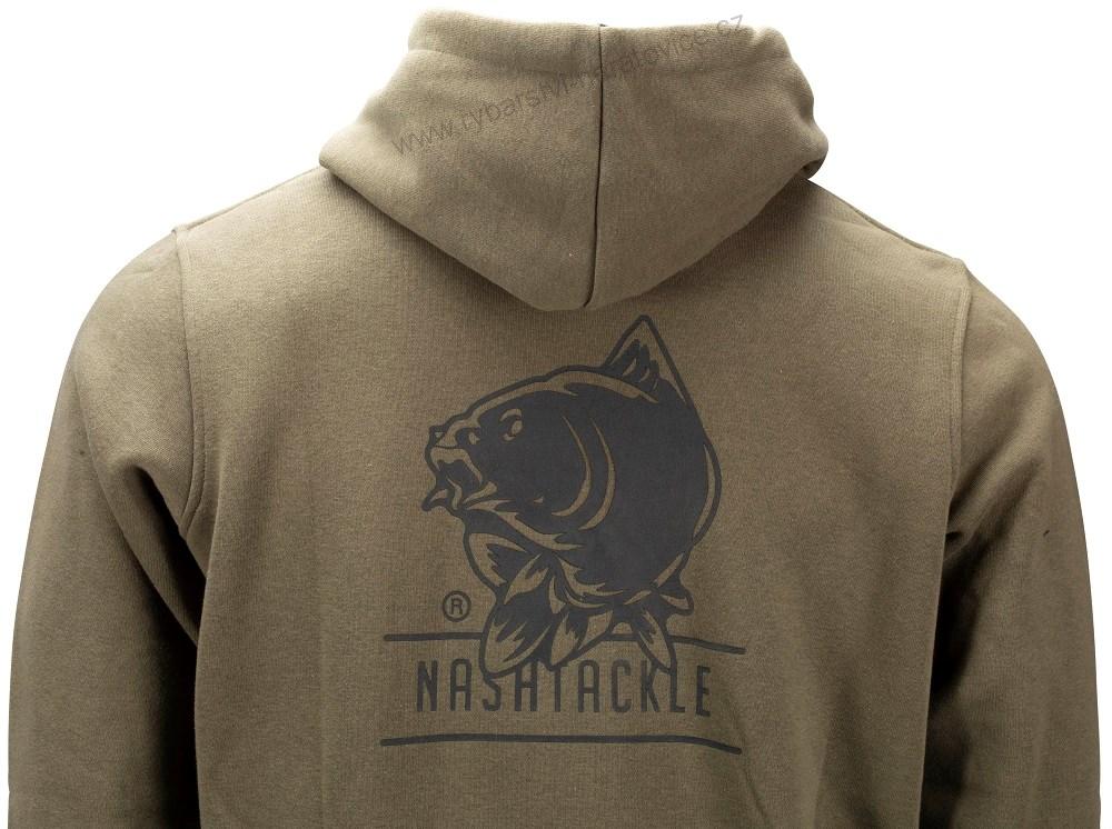Nash Mikina Tackle Hoody Green-Velikost XXXL