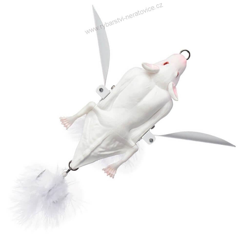 Savage Gear imitace netopýra 3D Bat albino - 12,5 cm 54 g
