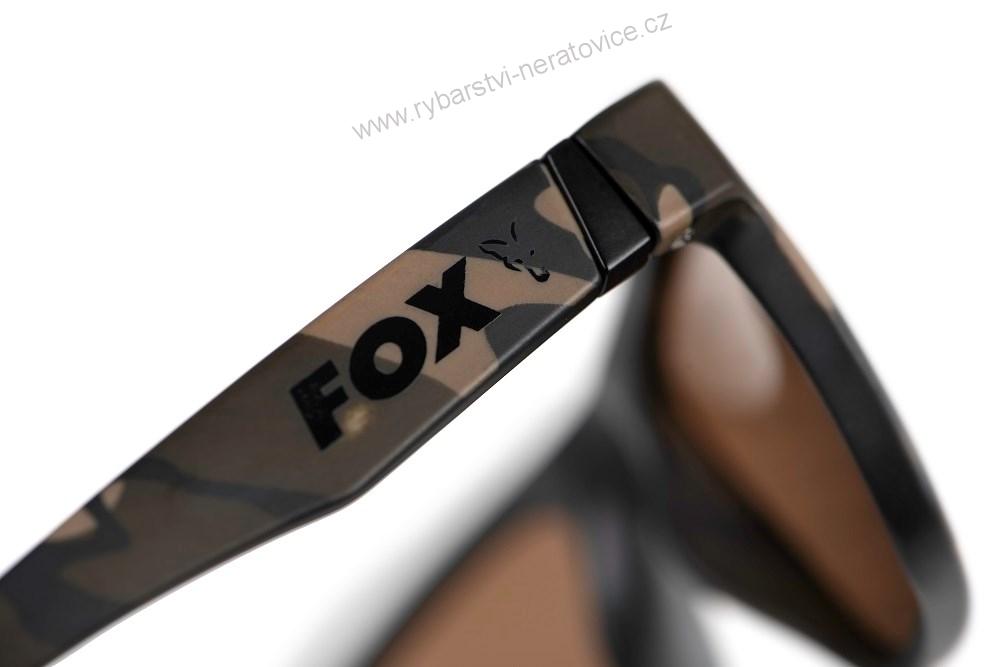 Fox Polarizační Brýle Avius Camo Black - Brown Lense