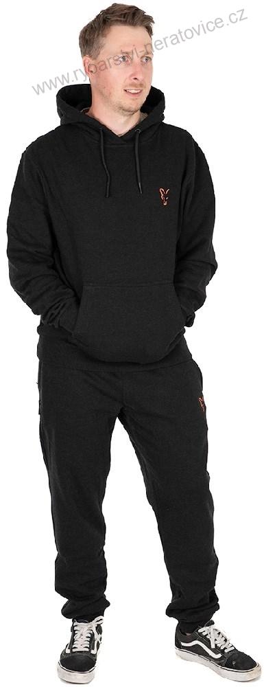 Fox Mikina Collection Hoody Black Orange - XXXL