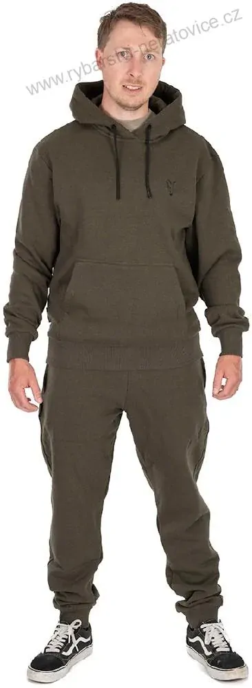 Fox Mikina Collection Hoody Green Black - M