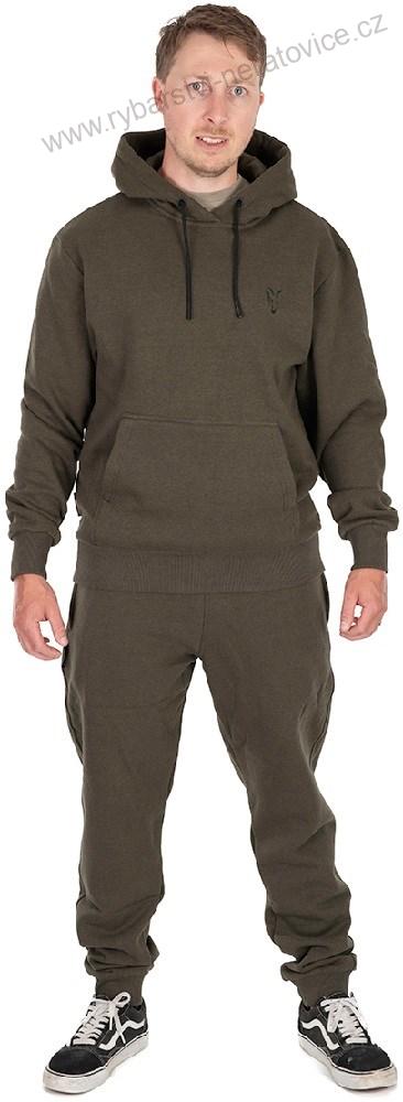 Fox Mikina Collection Hoody Green Black - L