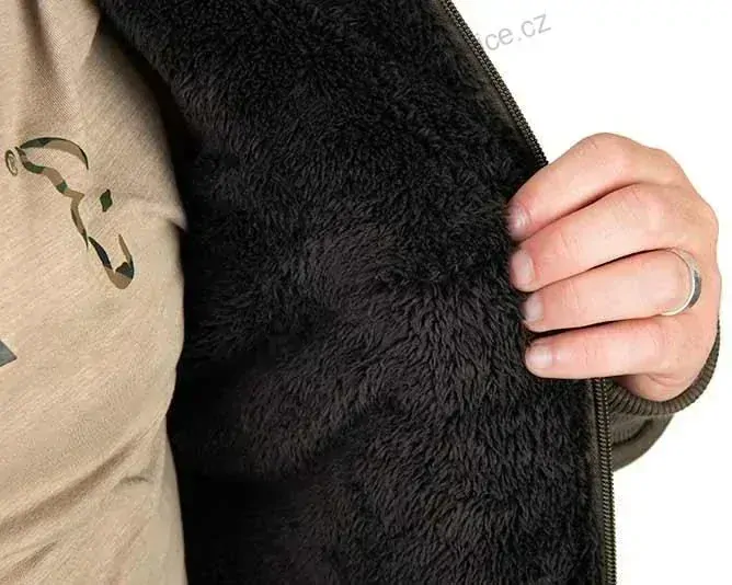 Fox Bunda Collection Sherpa Jacket Green Black - XL