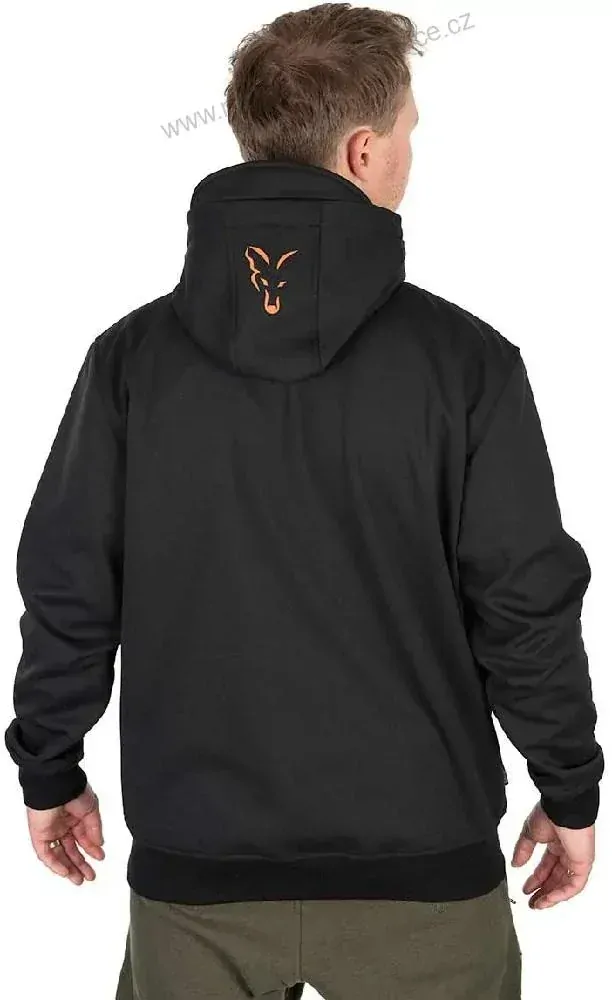 Fox Bunda Collection Soft Shell Jacket Black Orange - XL