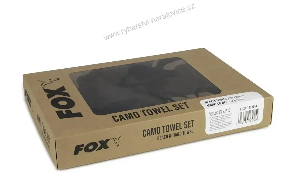 Fox Set Ručníků Camo Beach Hand Towel Box Set