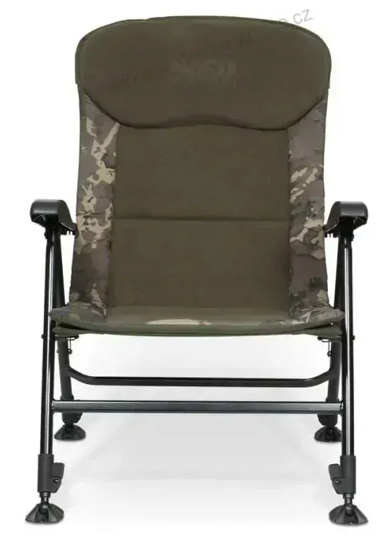Nash Křeslo Bank Life Reclining Chair Camo