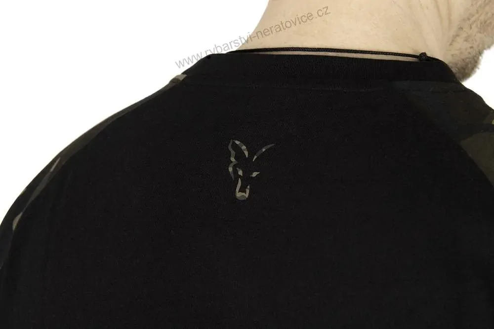 Fox Tričko Black Camo Outline T-Shirt - XXXL