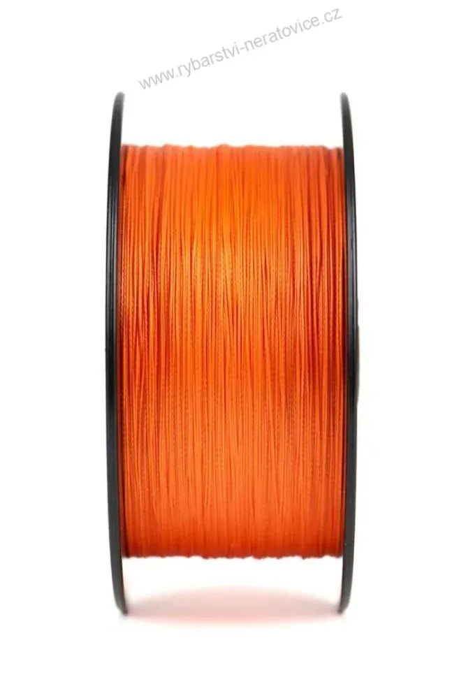 Fox Splétaná Šňůra Submerge Orange Sinking Braid 300 m - 0,20 mm 15,8 kg