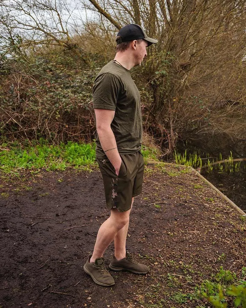 Fox Koupací Kraťasy Khaki Camo LW Swim Shorts - XXL