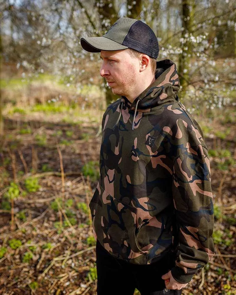 Fox Mikina LW Camo Pullover Hoody - XL