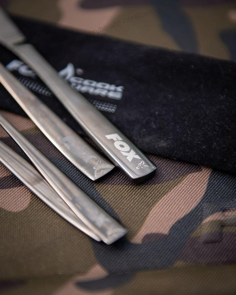Fox Sada Příborů Black Stainless Cutlery Set