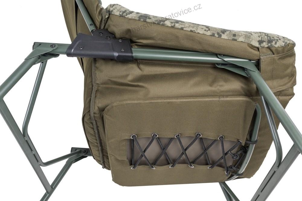 Mivardi Křeslo Pohovkové Polohovací CamoCode