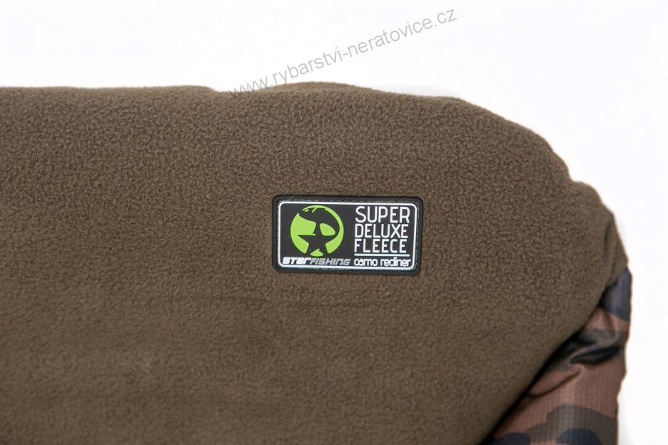 Starfishing Křeslo Super Deluxe Fleece Camo Version