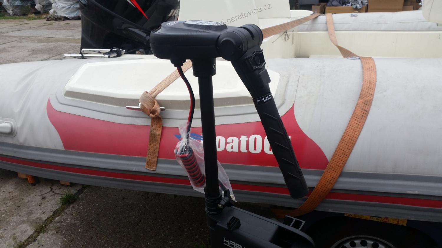 Elektromotor Haswing 65 lb s maximilizerem a sklopnou rukojetí