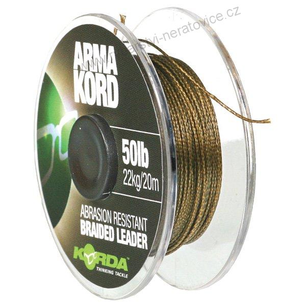 Korda šňůrka Arma Kord 30lb 20m brown