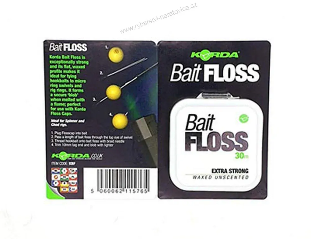 Korda šňůrka Bait Floss 30m