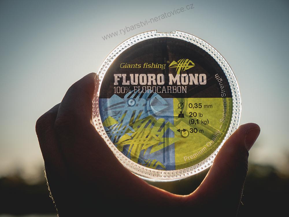 GIANTS FISHING NÁVAZCOVÝ VLASEC 100% FLUOROCARBON 30M|0,40MM/25LB(11.4KG)