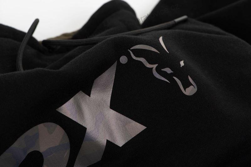 Fox Mikina Black Camo Hoody - XXXL