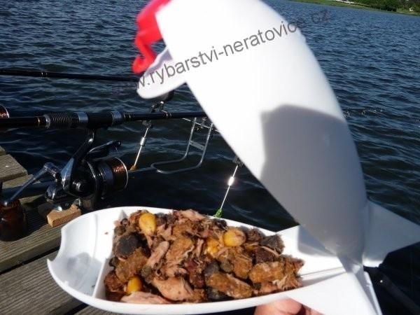 SPOMB - krmná raketa midi Bait Rocket bílá