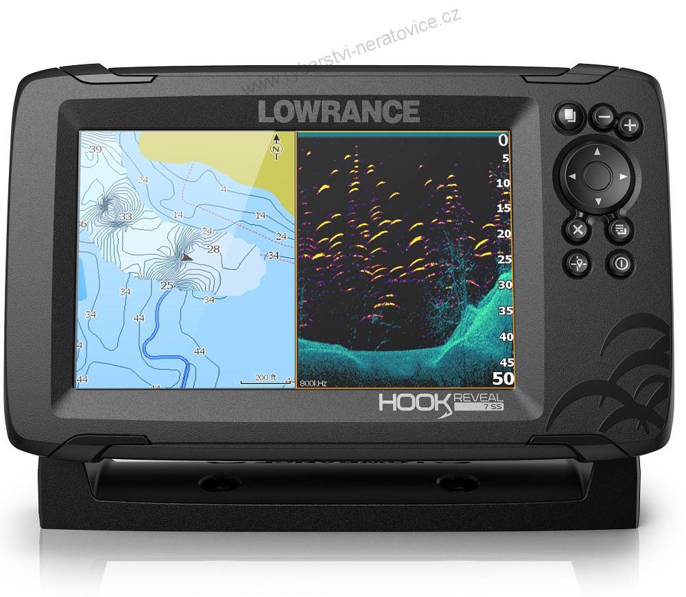 Sonar Lowrance HOOK REVEAL 7 SE SONDOU HDI 50/200 KHZ
