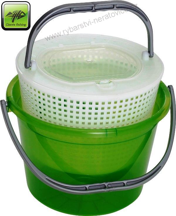 GIANTS FISHING ŘÍZKOVNICE S VÍKEM 13LITRŮ + VZDUCHOVÁNÍ ZDARMA!!!