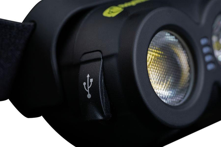 RidgeMonkey Čelovka VRH150X USB Rechargeable Headtorch