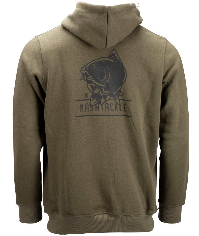 Nash Mikina Tackle Hoody Green-Velikost XXXL