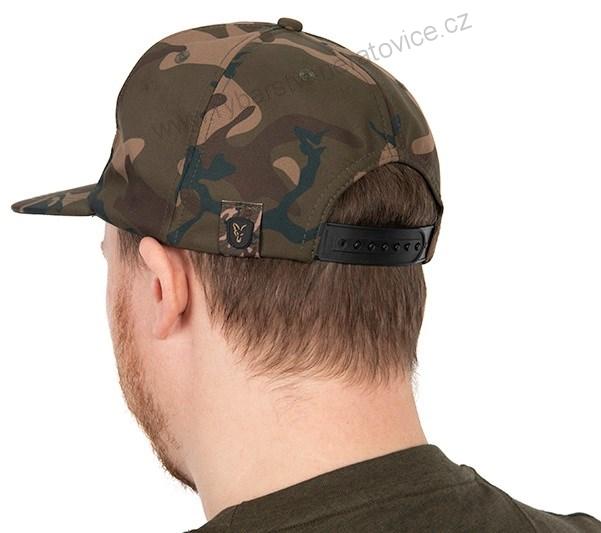 Fox Kšiltovka Camo Flat Peak Snapback Hat