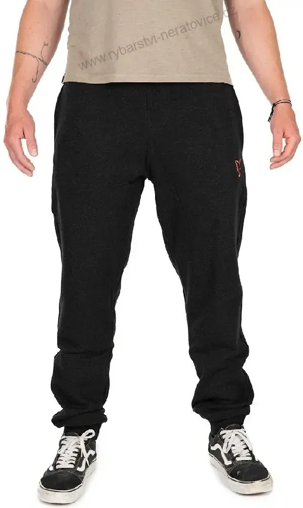 Fox Tepláky Collection Joggers Black Orange - XXL