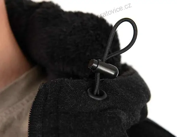 Fox Bunda Collection Sherpa Jacket Black Orange - XXXL
