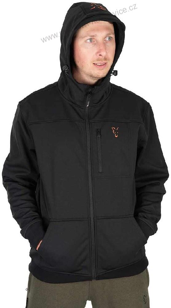 Fox Bunda Collection Soft Shell Jacket Black Orange - XXL