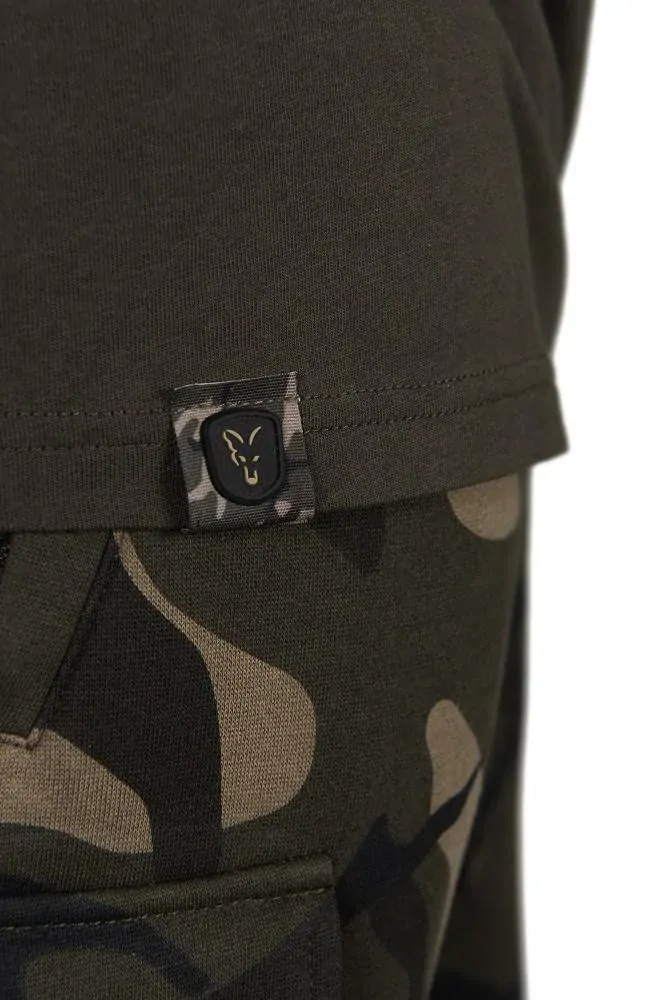 Fox Tričko Khaki Camo Outline T-Shirt - XXXL