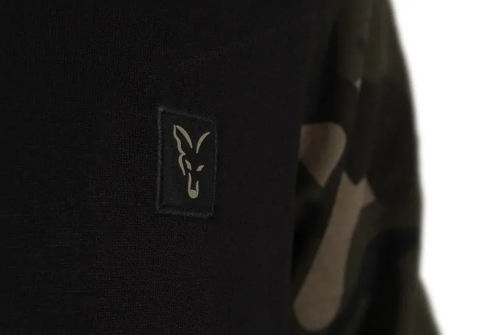 Fox Mikina LW Black Camo QTR Zip - XXL
