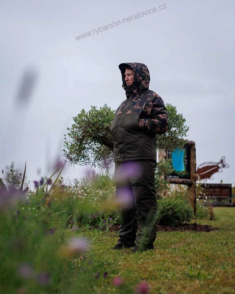 Fox Zimní Oblek Khaki/Camo Wintersuit - XL