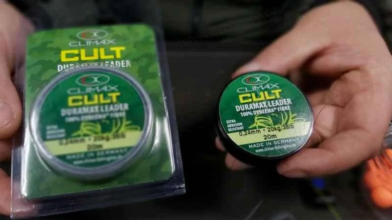 CLIMAX - Návazcová šňůrka CULT Duramax - 20m - průměr 24mm / 20kg